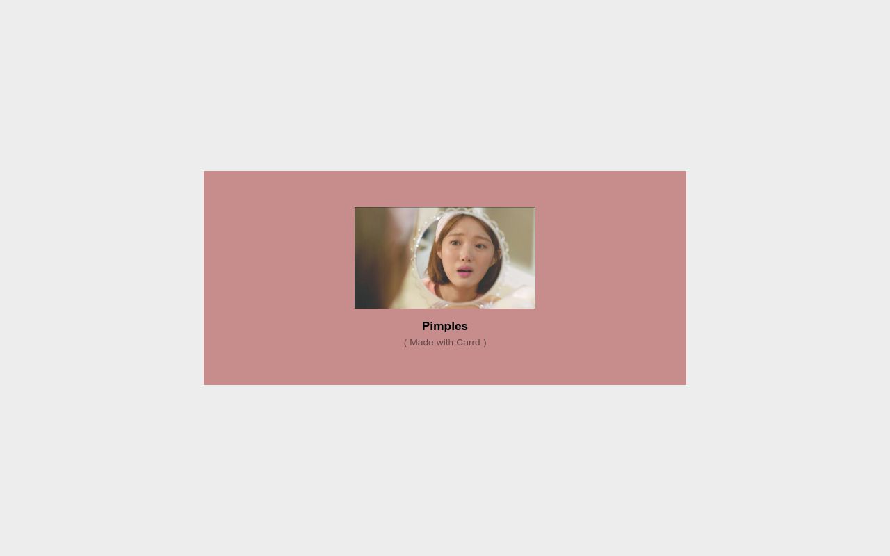 Carrd profile picture for @pimples